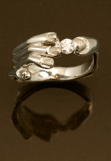 Hand Ring w, Dimond